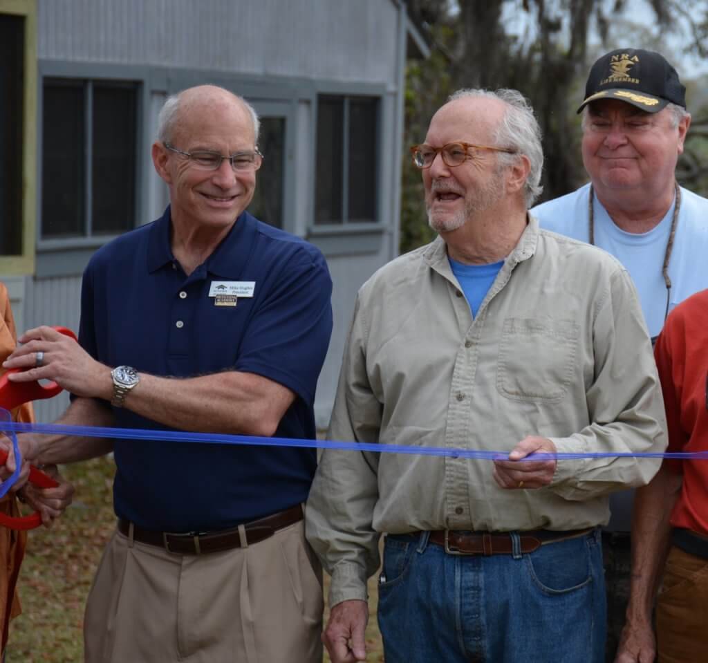 Bethesda Academy and The BarnBuilders Cut the Ribbon on a New Pavilion.
