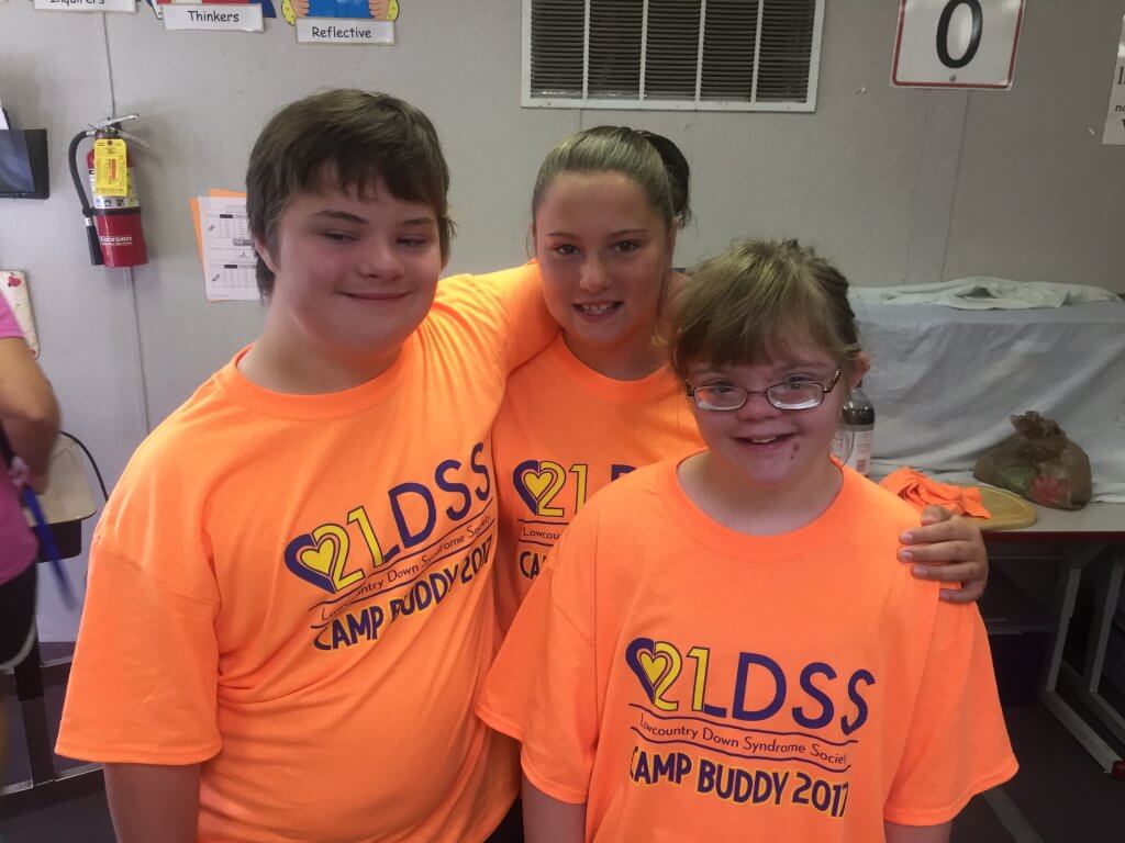 Chatham Camp Buddy Lowcountry Down Syndrome Society 2017