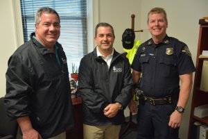 Dewitt Tilton Group Delivers Holiday Heals to Thunderbolt Police and Fire_2822