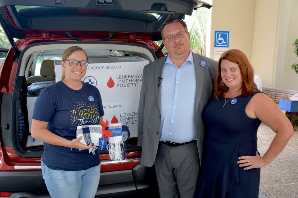 Peacock Subaru Donates Blankets and Craft Kits to Cancer Patients