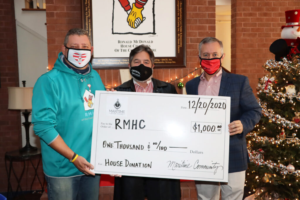 Savannah Maritime After Hours Presents Holiday Donation to the Ronald McDonald House of the Coastal Empire_IMG_3877.jpg